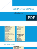 Hipoglucemiantes orales