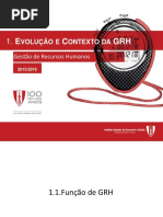 1. Evolucao e Contexto Da GRH