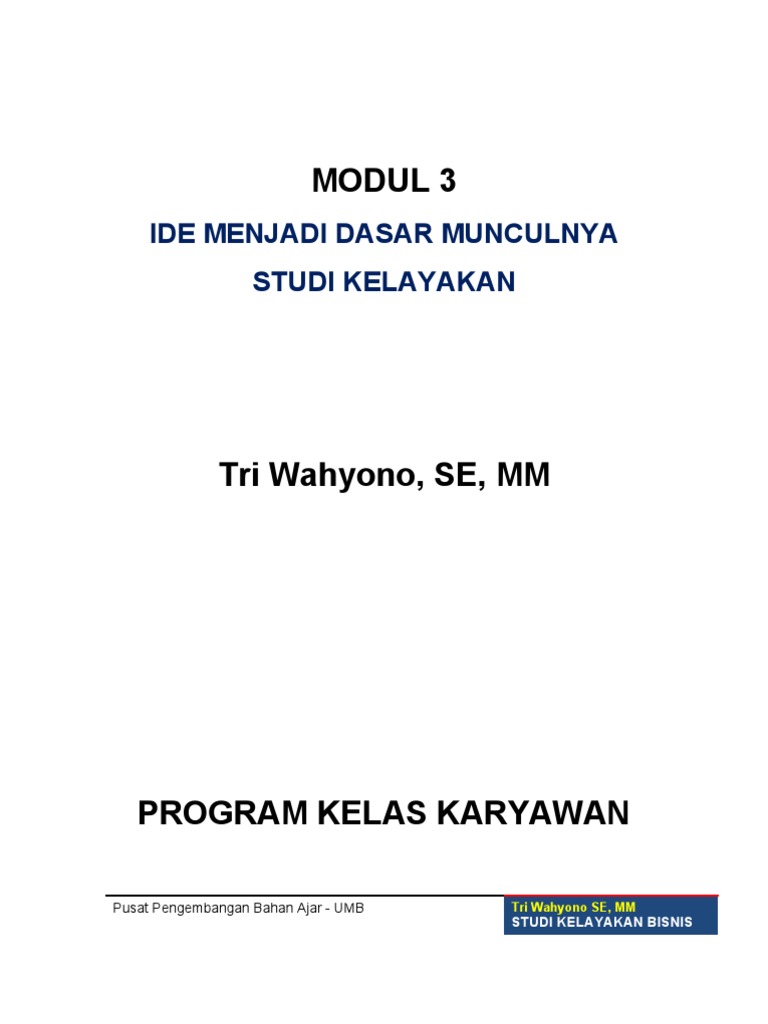 studi kelayakan bisnis