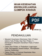 penkes pada individu,keluarga dan  kelompok khusus.ppt