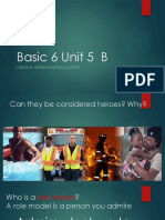 Basic 6 Unit 5 B