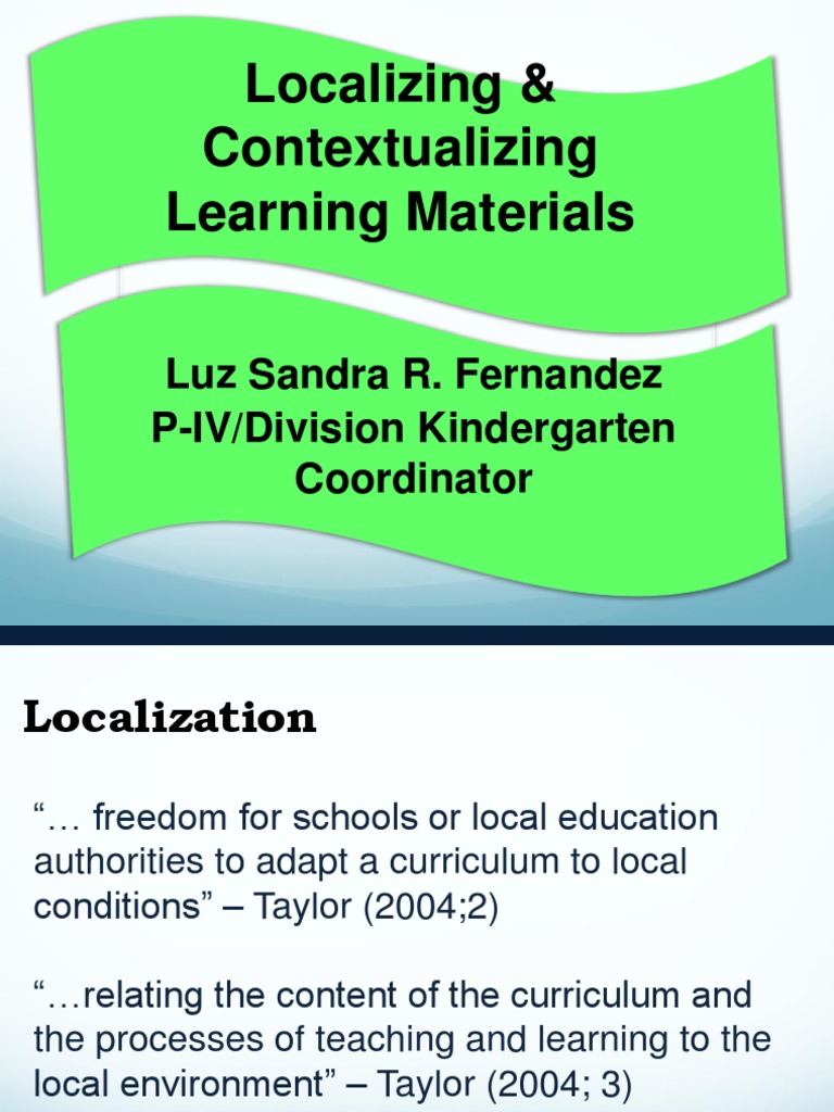 Contextual Ization 2 Butterfly Translations