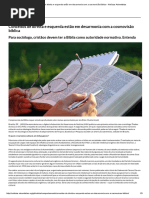 Conceitos de Direita e Esquerda Estão Em Desarmonia Com a Cosmovisão Bíblica - Notícias Adventistas