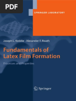 Emulsion Polymerization and Latex Applications | PDF | Natural