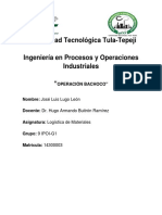 Caso de Bachoco (Huevo de Mesa)