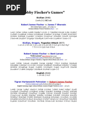 Bobby Fischer Docx