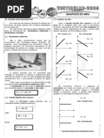 Física - Pré-Vestibular Impacto - Gráficos do MRU