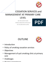 Smoking Cessation Services at Primary Care Level