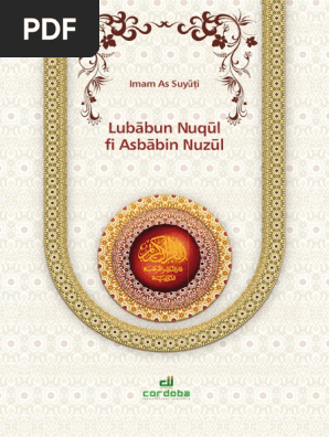Asbabun Nujul Imam As Suyutiindd
