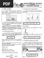 Física - Pré-Vestibular Impacto - Movimento Uniforme