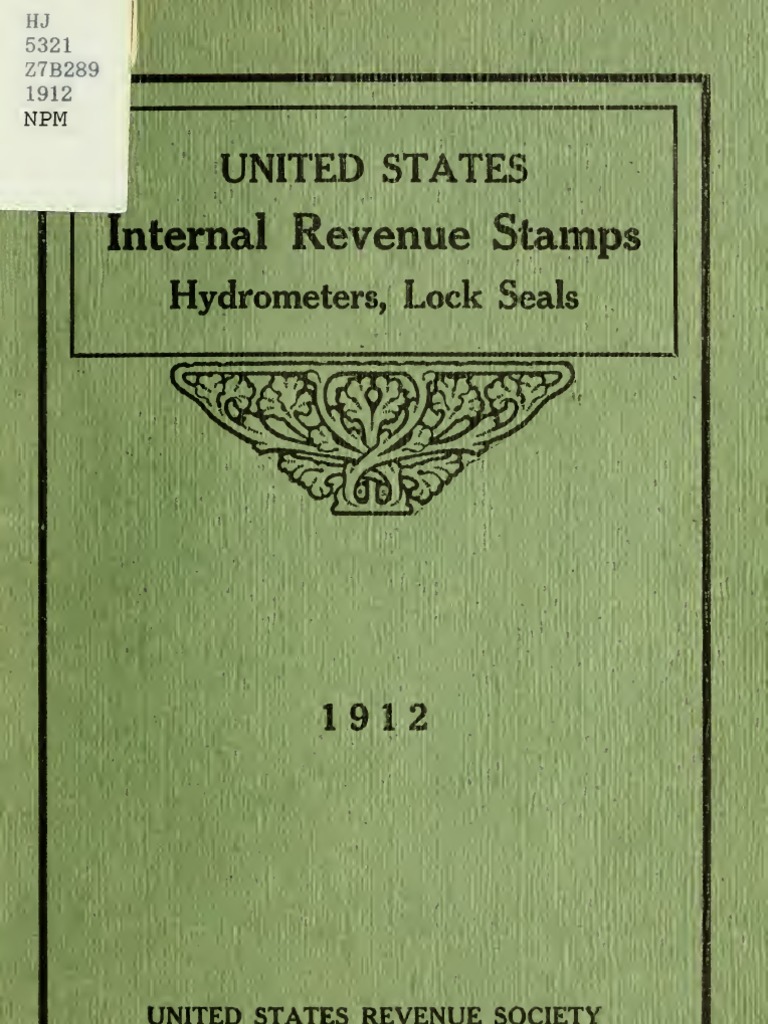 (1912) Hand Book and Check List of United States Internal Revenue