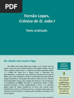 Estudo Da Crónica de D. João I