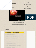 Data Warehouse Concepts: by Mr. Umar Frauq & Mr. C. Divakar