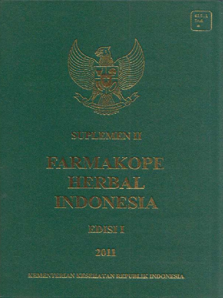 Suplemen 2 Farmakope Herbal Indonesia Edisi 1 2011 Compressed Pdf