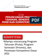 .3.prota, Promes, Pemetaan KD