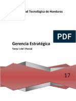 Administración Estratégica I Parcial Tarea 1 (Gerencia Estrategica)