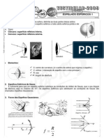 Física - Pré-Vestibular Impacto - Óptica Geométrica - Espelhos Esféricos II