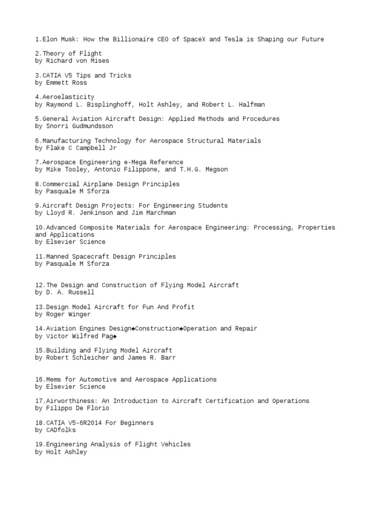 Books For Aerospace Engineers | PDF | Nasa | Apollo Program