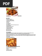 Download RESEPI AYAM by zuraidahs SN36147883 doc pdf