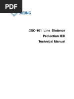 CSC-101 Line Distance Protection IED Technical Application Manual