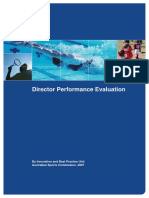 Director Performance Evaluation