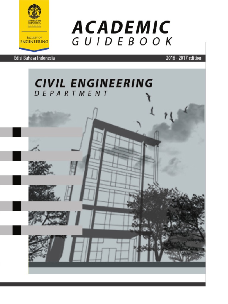 Academic Guidebook Civil Engineering 2016 2017 Edition Bahasa Indonesia ...