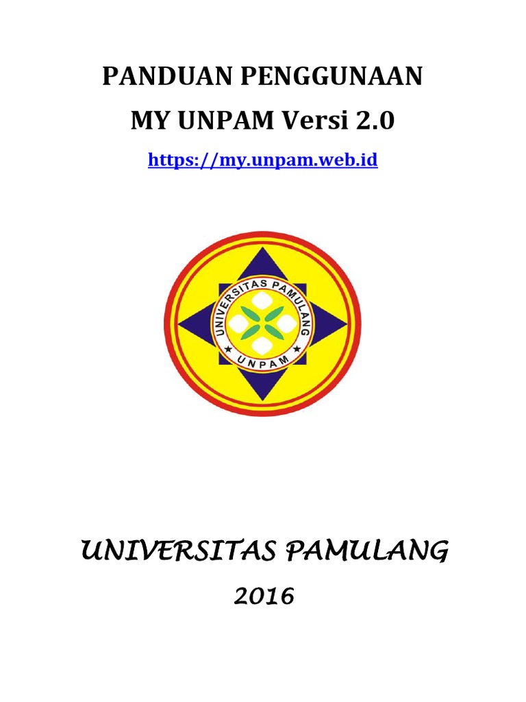 PANDUAN PENGGUNAAN MY UNPAM Ver 2 PDF PDF