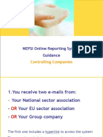 Nepsi Online Reporting System Guidance - Controlling Companies Final