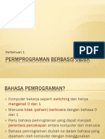 Pertemuan 1 - Pengenalan Dan Installasi