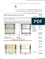 Schite Stupi Verticali Cu 12 Rame - Cura de Miere