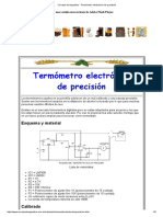 Cerveza de Argentina - Termómetro Electrónico de Precisión