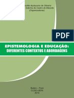 Livro - Epistemologia e Educacao PDF