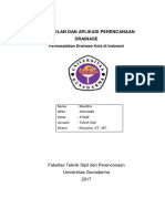 Pemodelan Dan Aplikasi Perencanaan Drainase (Litha)