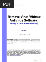 Remove Virus Without Installing Antivirus Software