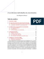 2 Les Décisions Individuelles de Consommation Bornier