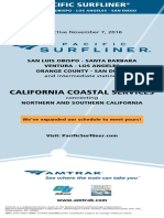 Amtrak Pacific Surfliner Schedule