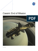 Cassini: End of Mission Press Kit Summary - Grand Finale Sept 2017