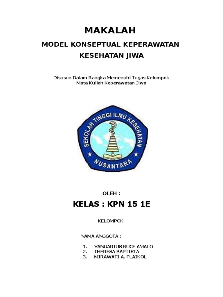 Cover Makalah Doc