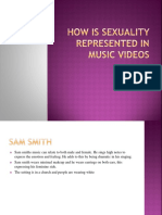 How Is Sexuality Represented in Music Videos