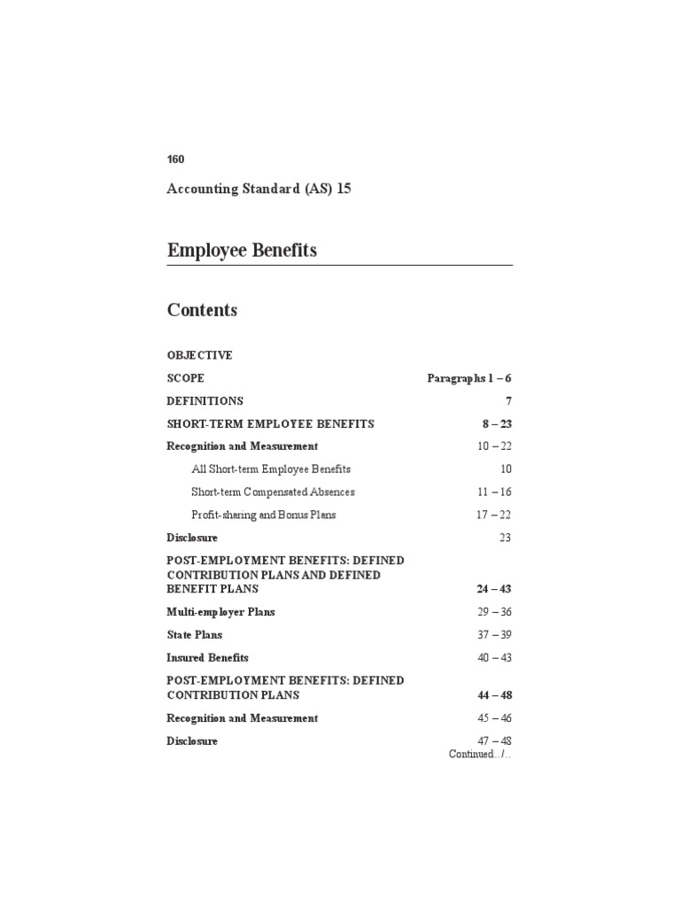 Employee Benefits Accounting Guide | PDF | Defined Benefit Pension Plan ...