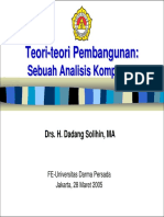 Teori-Teori Pembangunan