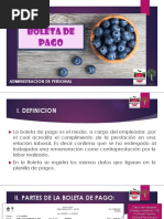 Presentación Boletas de Pago