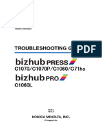 BizhubPRESSC1070 Troubleshooting Guidev1.9E