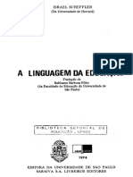 Israel Scheffler - A Linguagem Da Educação (1974)