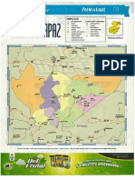 Mapa Politico Baja Verapaz