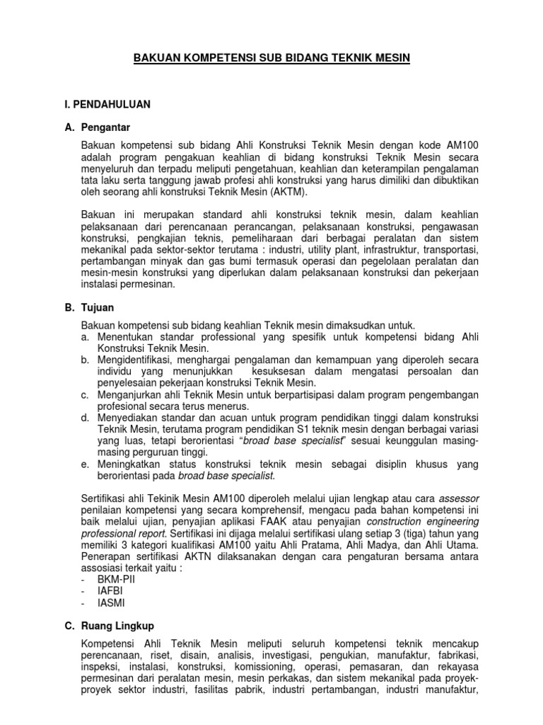 teknik mesin
