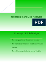 2. Job Design and Job Analysis