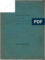Index Rosicrucian Digest 1944-1947