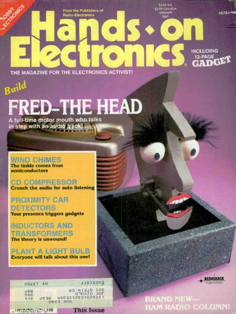 Hands On 1987 01 | PDF | Image Scanner | Printed Circuit Board