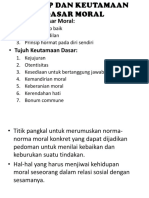 Viii Prinsip Dan Keutamaan Dasar Moral